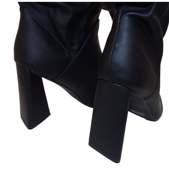 DV Dolce Vita Wandah Womens Slouch Mid-Calf Boots Fauz Leather sz 9.5 New - Picture 7 of 8